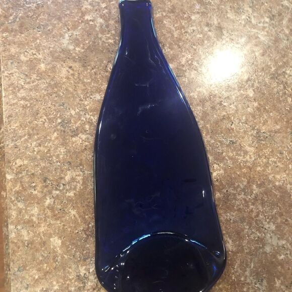 Glass flaggendes bottle cheese tray - Picture 1 of 2